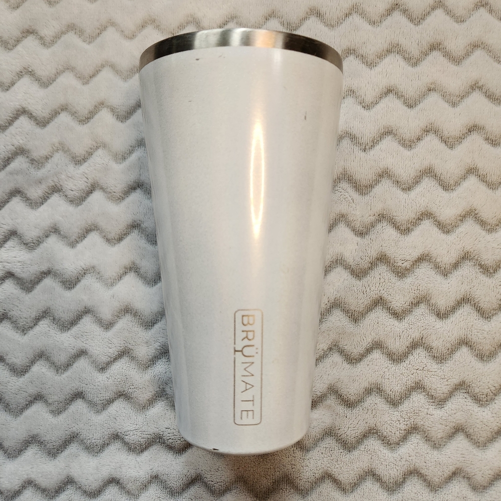 Brumate Glitter White Imperial Pint